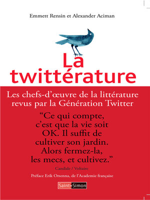 cover image of La Twittérature